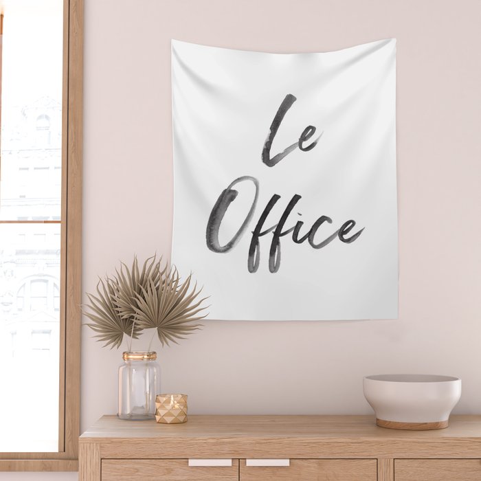 Le Office Wall Tapestry Gallery Image 2