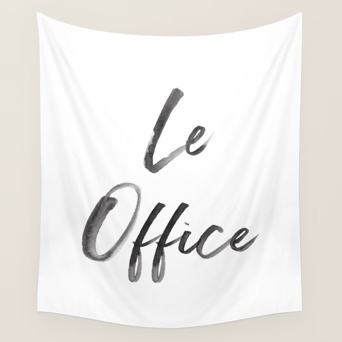 Le Office Wall Tapestry Gallery Image 4