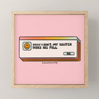 Scratch Disks Are Full Mini Art Print Gallery Image 1