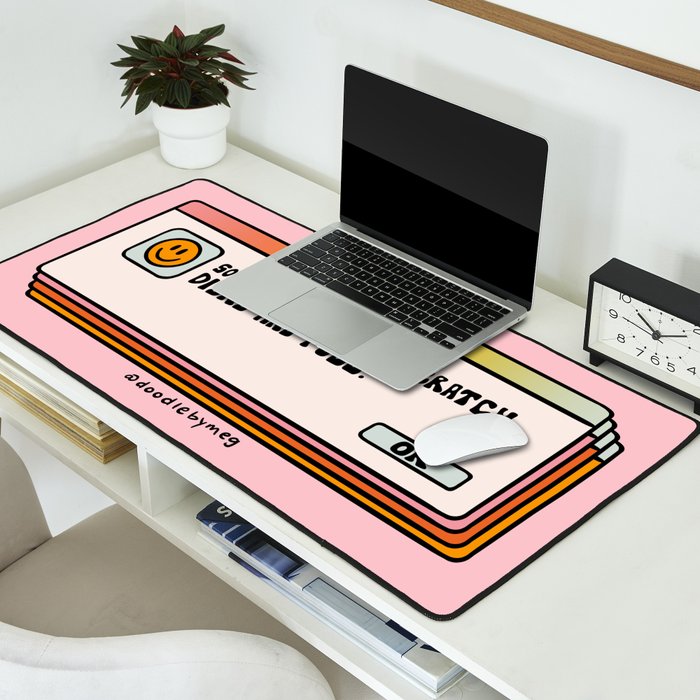 Scratch Disks Are Full Desk Mat Gallery Image 2