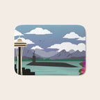 Bangor, WA - Submarine Homeport Bath Mat Gallery Image 1