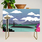 Bangor, WA - Submarine Homeport Credenza Gallery Image 1