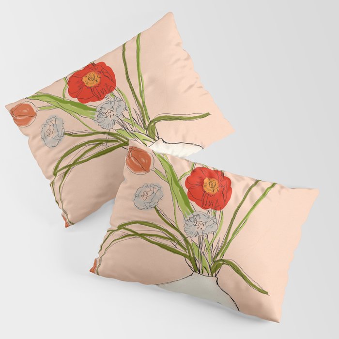 Spring Bouquet Uplifting Pillow Sham Gallery Image 1