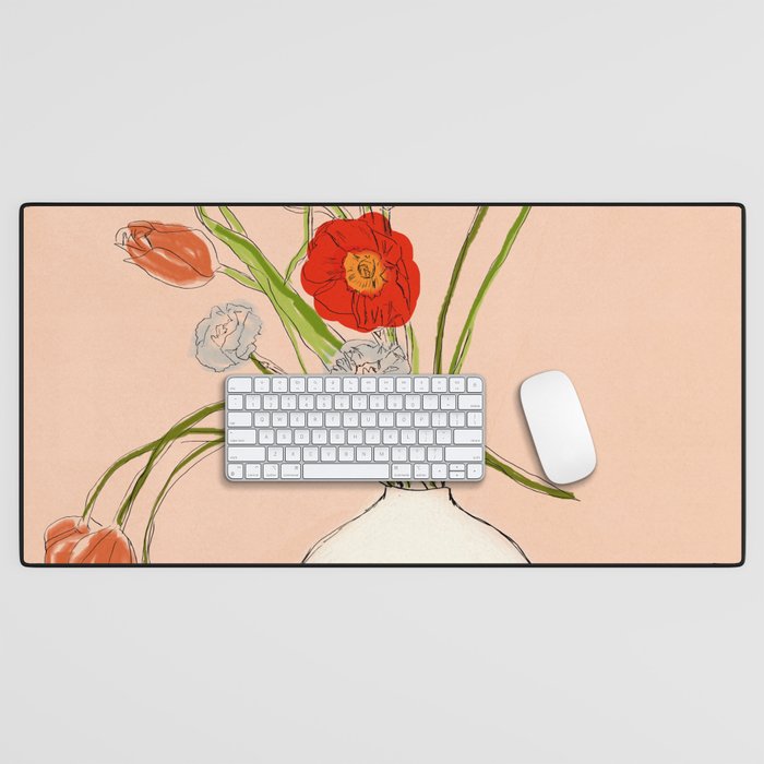 Spring Bouquet Uplifting Desk Mat Gallery Image 1