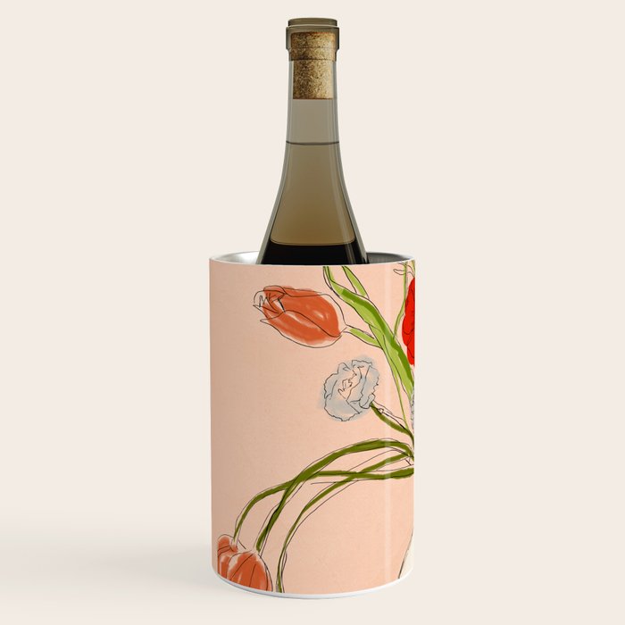 Spring Bouquet Uplifting Wine Chiller Gallery Image 2
