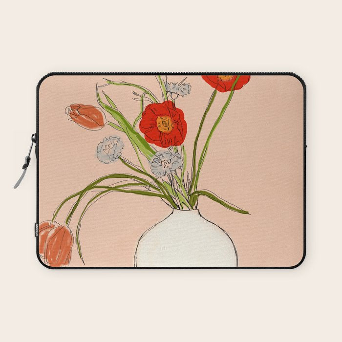 Spring Bouquet Uplifting Laptop Sleeve Gallery Image 1