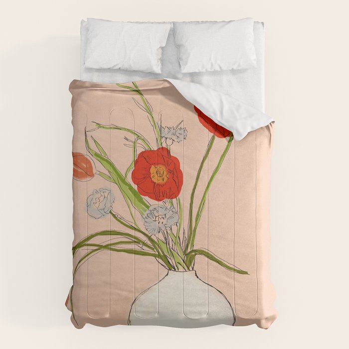 Spring Bouquet Uplifting Comforter Gallery Image 1