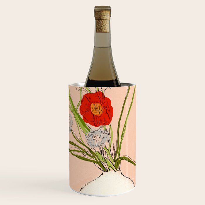 Spring Bouquet Uplifting Wine Chiller Gallery Image 1