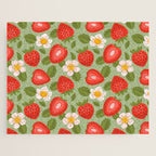 Strawberry Pattern - Amalfi Coast Cocktails Jigsaw Puzzle Gallery Image 1