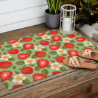 Strawberry Pattern - Amalfi Coast Cocktails Outdoor Rug Gallery Image 2