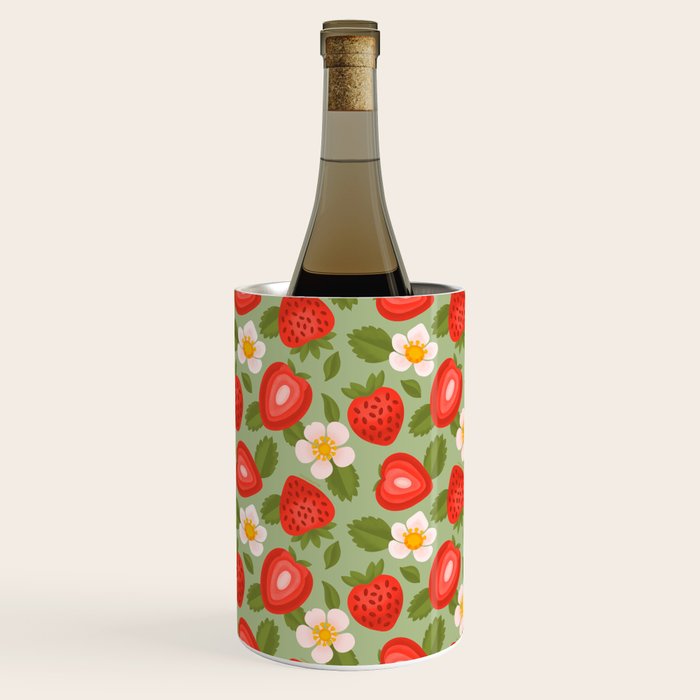 Strawberry Pattern - Amalfi Coast Cocktails Wine Chiller Gallery Image 1