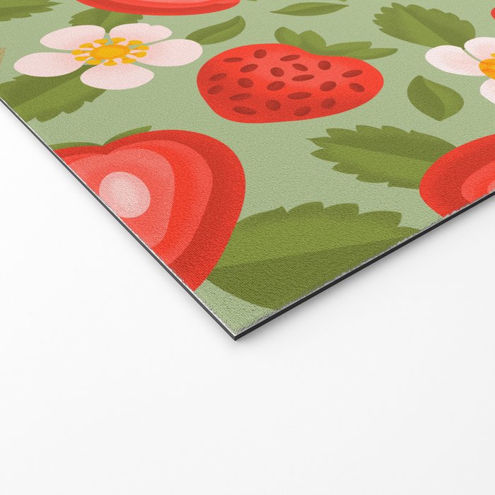Strawberry Pattern - Amalfi Coast Cocktails Welcome Mat Gallery Image 2