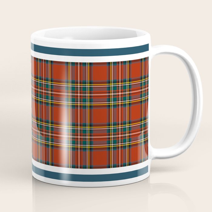 Royal Stewart Tartan Coffee Mug Gallery Image 1