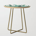 Desert Agave Botanical Drawing Side Table Gallery Image 1