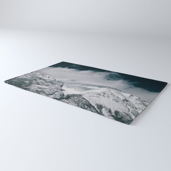 Winter Mountain Landscape Rug Gallery Image 3