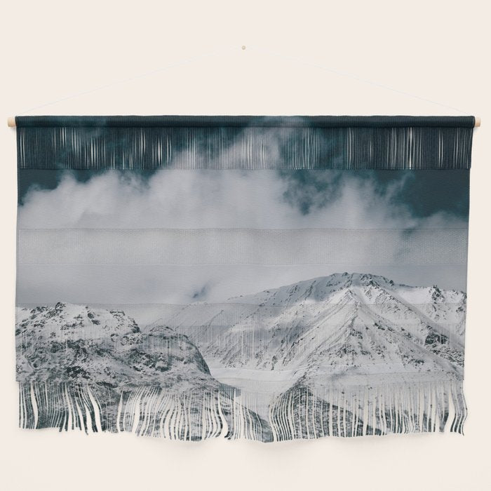 Winter Mountain Landscape Wall Hanging Gallery Image 1