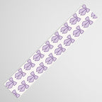 Lavender Bows Coquette Table Runner Gallery Image 3