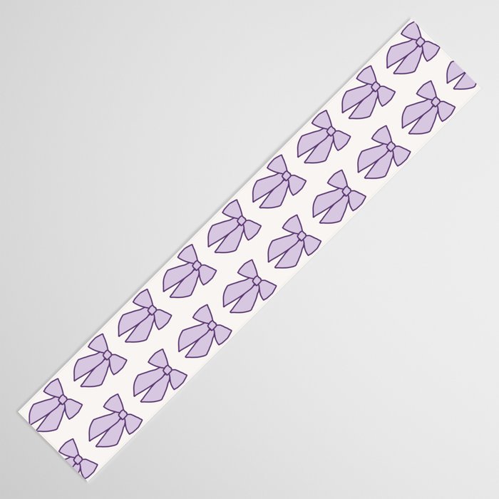 Lavender Bows Coquette Table Runner Gallery Image 3