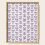 Lavender Bows Coquette Serving Tray Gallery Image 1