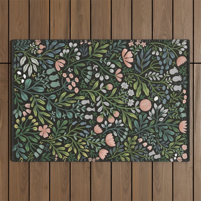 Month of June ~ dark Outdoor Rug Gallery Image 1