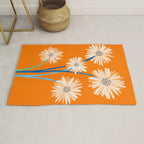 Moroccan Daisies Still Life Rug Gallery Image 1
