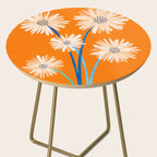 Moroccan Daisies Still Life Side Table Gallery Image 2