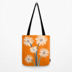 Moroccan Daisies Still Life Tote Bag Gallery Image 2