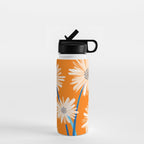 Moroccan Daisies Still Life Water Bottle Gallery Image 1