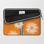 Moroccan Daisies Still Life Laptop Sleeve Gallery Image 2