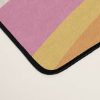 Wavy Stripes XXV - Pink Orange Yellow Desk Mat Gallery Image 4