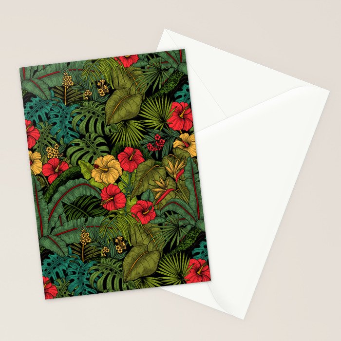 Tropical garden Stationery Card Gallery Image 2