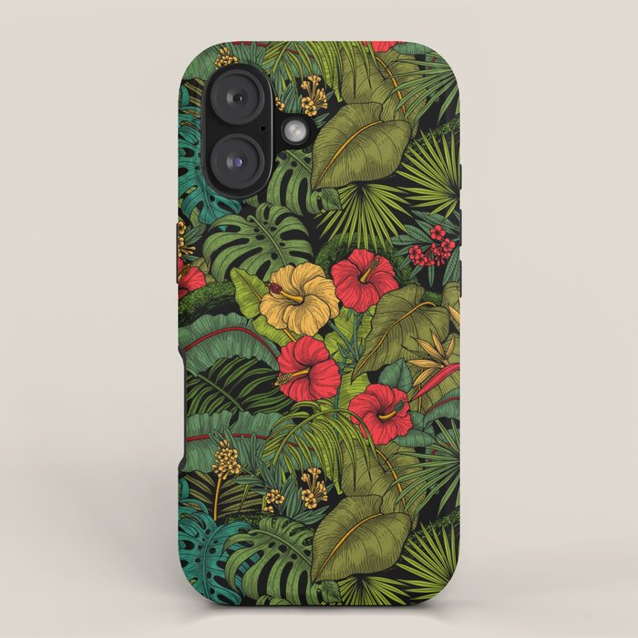 Tropical garden iPhone Case Gallery Image 1