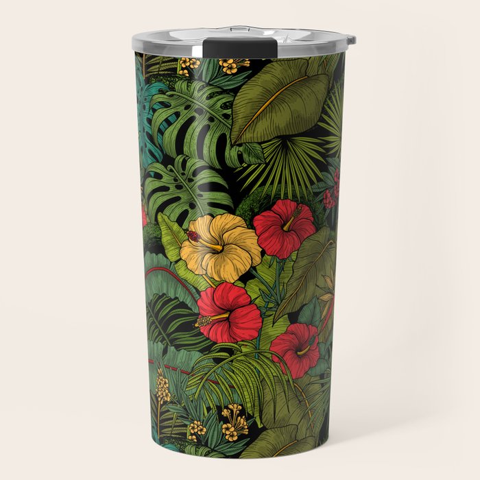 Tropical garden Travel Mug Gallery Image 1