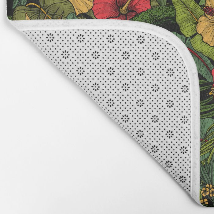 Tropical garden Bath Mat Gallery Image 2