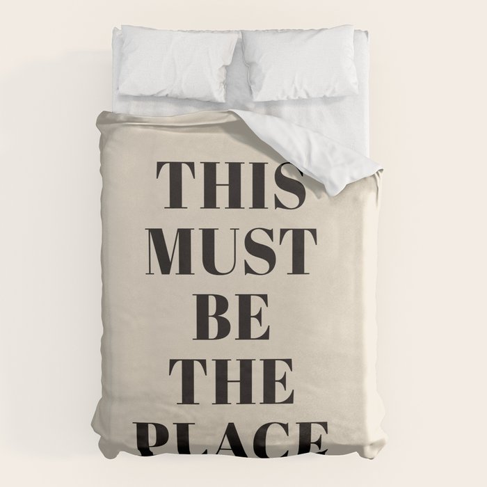 This Must Be The Place Duvet Cover Gallery Image 6