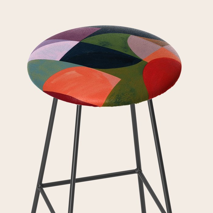 Midnight Bauhaus Garden Stool Gallery Image 2