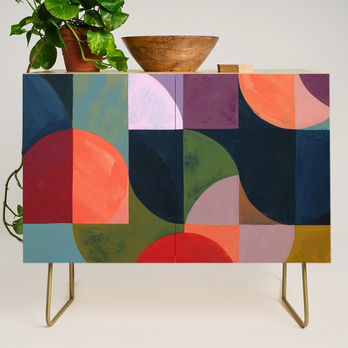 Midnight Bauhaus Garden Credenza Gallery Image 1