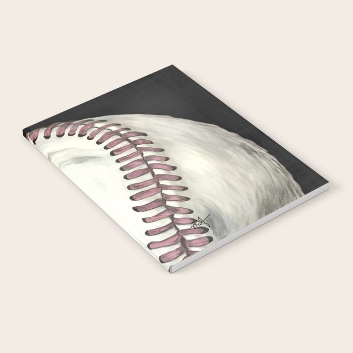 Vintage Baseball Art Notebook Gallery Image 2