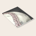 Vintage Baseball Art Notebook Gallery Image 2
