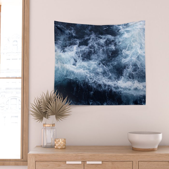Lake Superior #5 Wall Tapestry Gallery Image 2