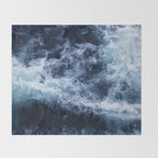 Lake Superior #5 Throw Blanket Gallery Image 2