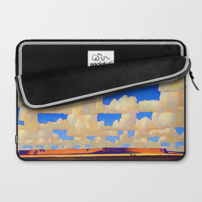 Maynard Dixon Cloud World Laptop Sleeve Gallery Image 2