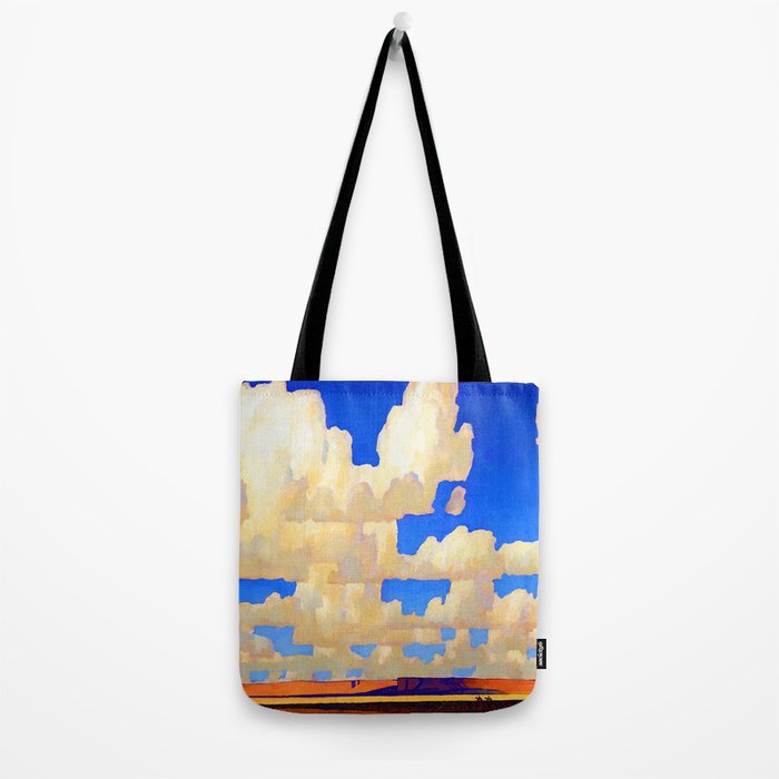 Maynard Dixon Cloud World Tote Bag Gallery Image 2