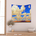 Maynard Dixon Cloud World Wall Tapestry Gallery Image 2