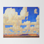 Maynard Dixon Cloud World Throw Blanket Gallery Image 2