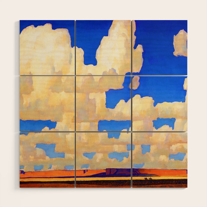 Maynard Dixon Cloud World Wood Wall Art Gallery Image 1