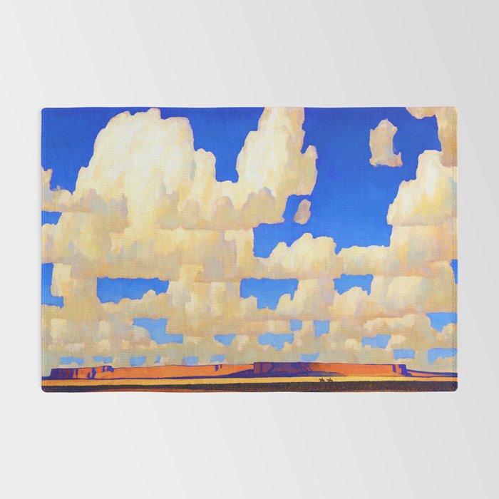 Maynard Dixon Cloud World Rug Gallery Image 2
