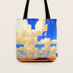 Maynard Dixon Cloud World Tote Bag Gallery Image 1