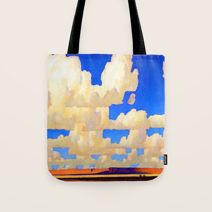 Maynard Dixon Cloud World Tote Bag Gallery Image 1