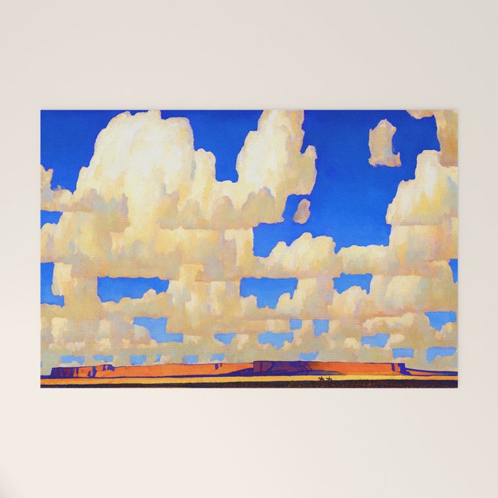 Maynard Dixon Cloud World Welcome Mat Gallery Image 1